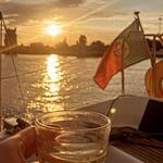 Sunset sail in Lisbon