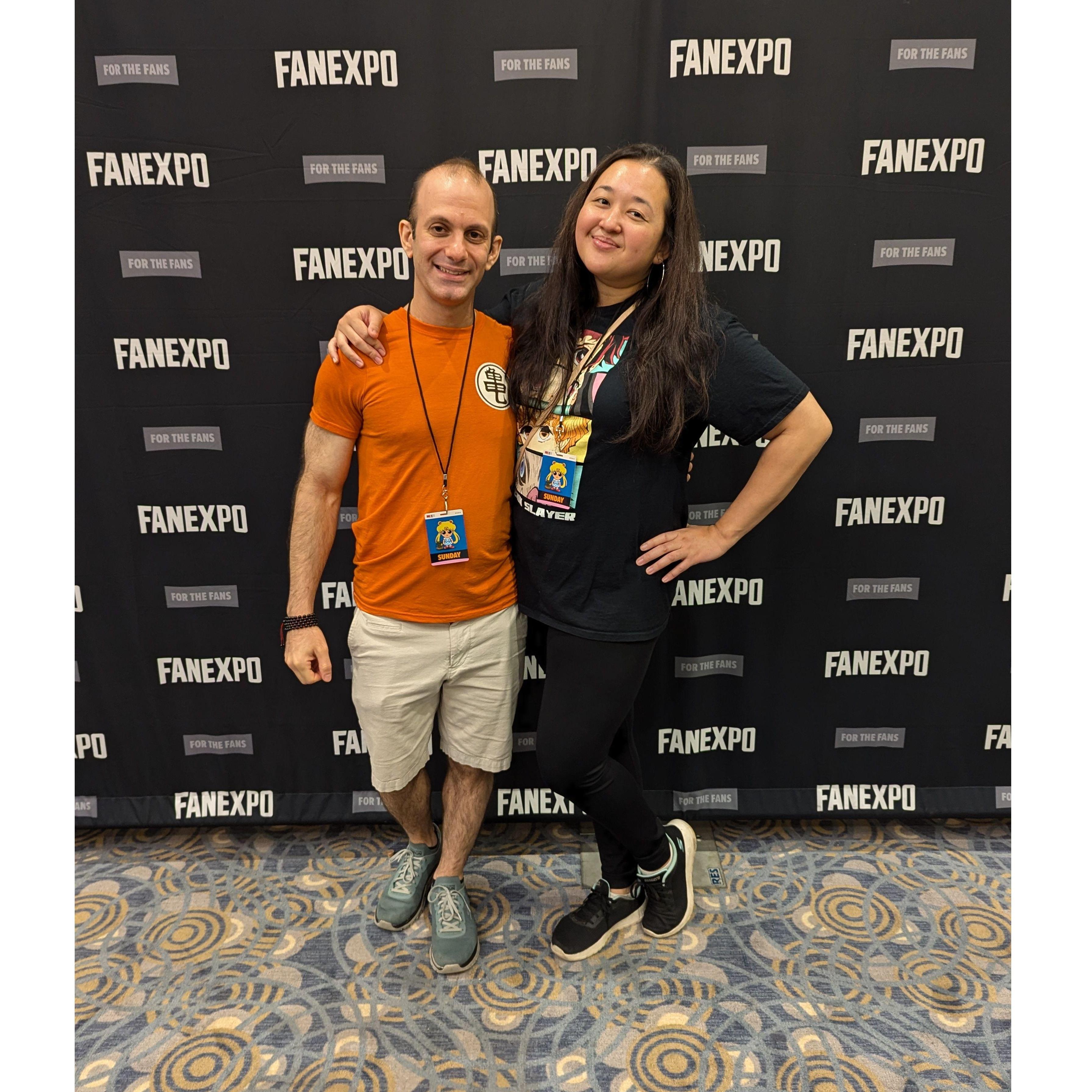 Our first Anime Convention together