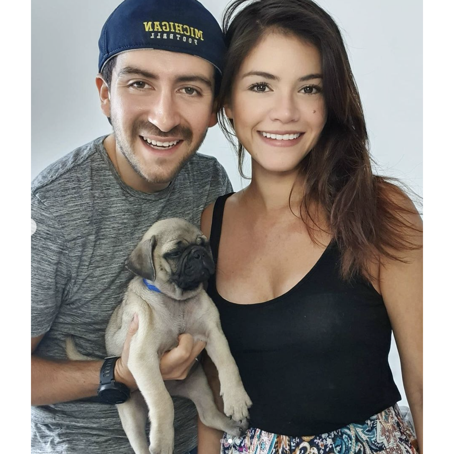 With the newest addition to our family!