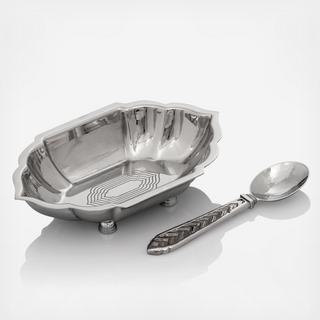 Palace Nut Dish with Spoon