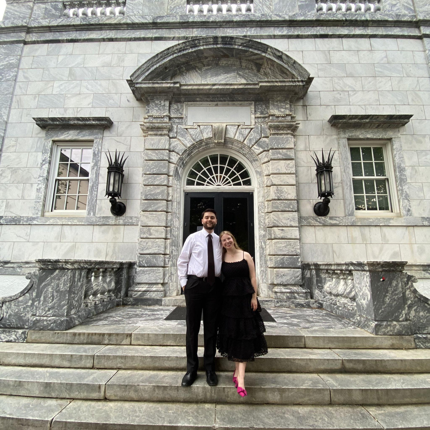 Senior formal at Emory University