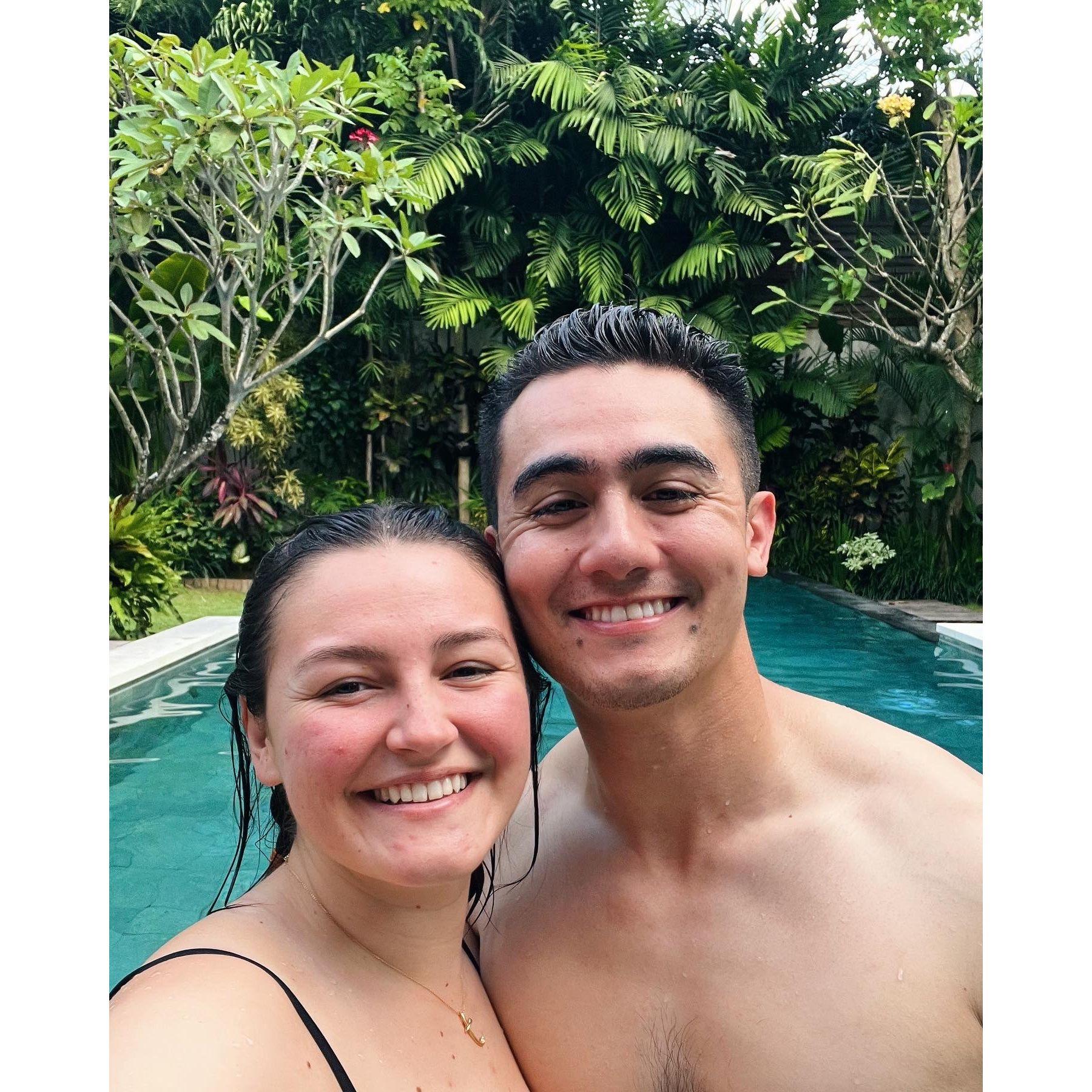 Family trip to Bali