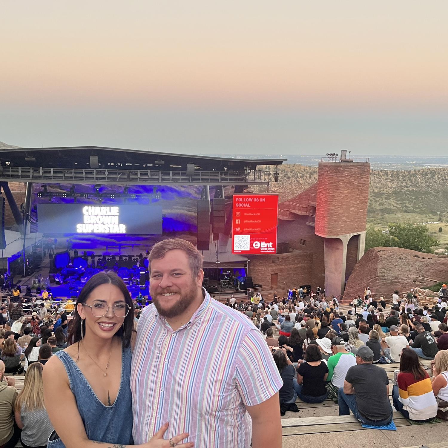 Tyler Childers at Red Rocks in the fall of 2023 :)