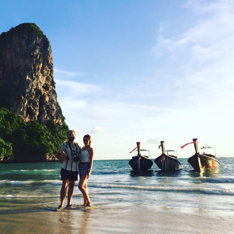 Our favorite sunset locale - Krabi, Thailand.