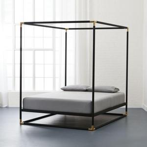 frame canopy queen bed