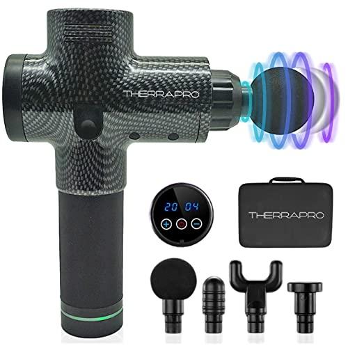 THERRAPRO Muscle Massage Gun for Athletes | 20 speeds | Percussion Massager Gun