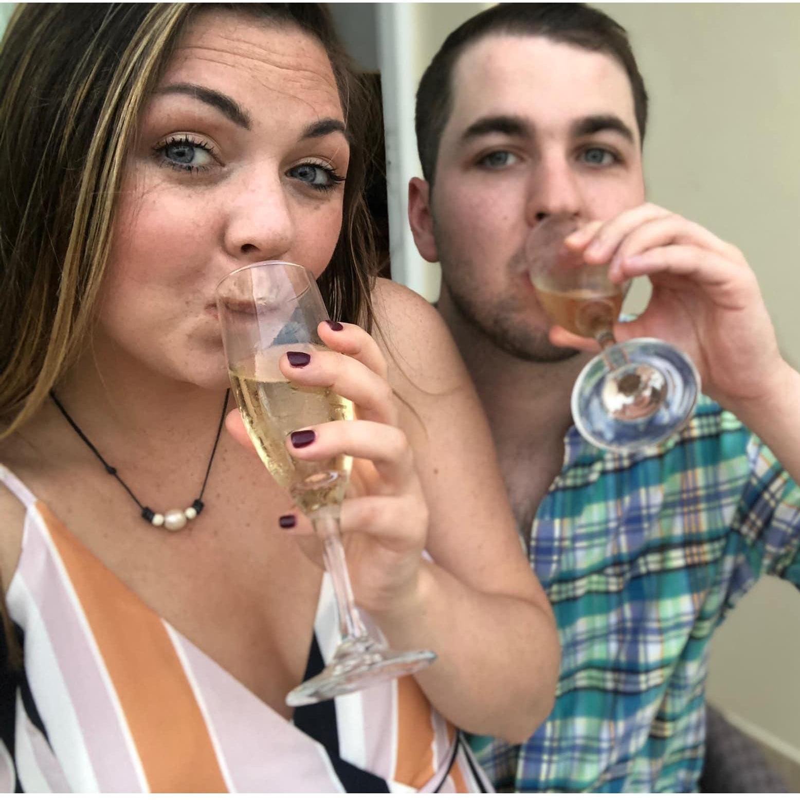 Our first solo vacation.