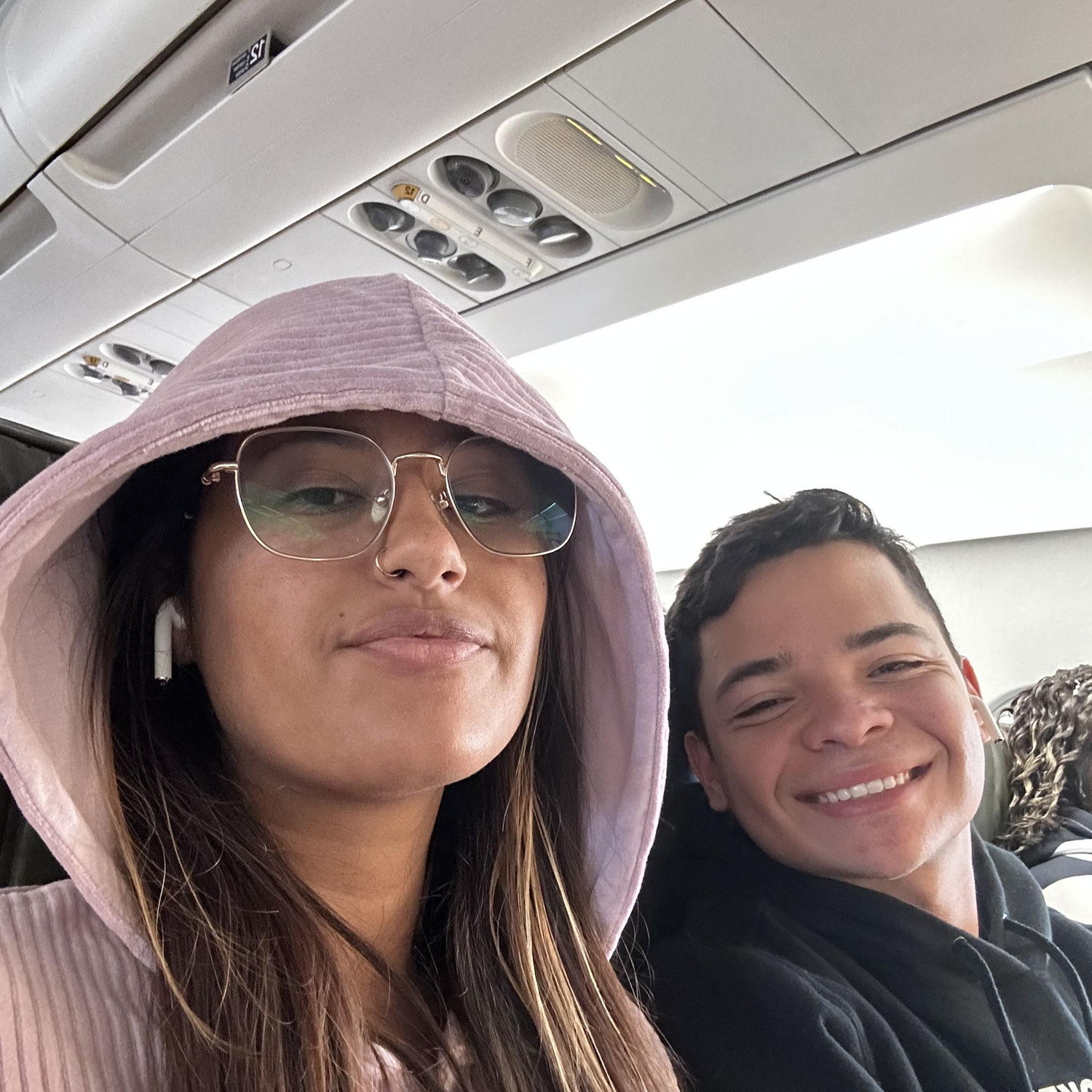 Viajando juntos por 1ra vez.