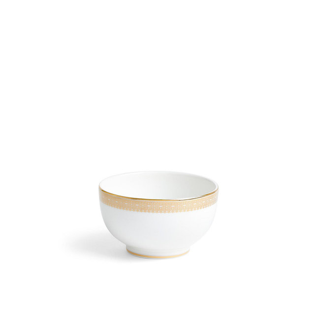 Vera Lace Gold Rice Bowl