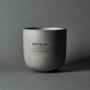 SANTAL 26 large concrete candle