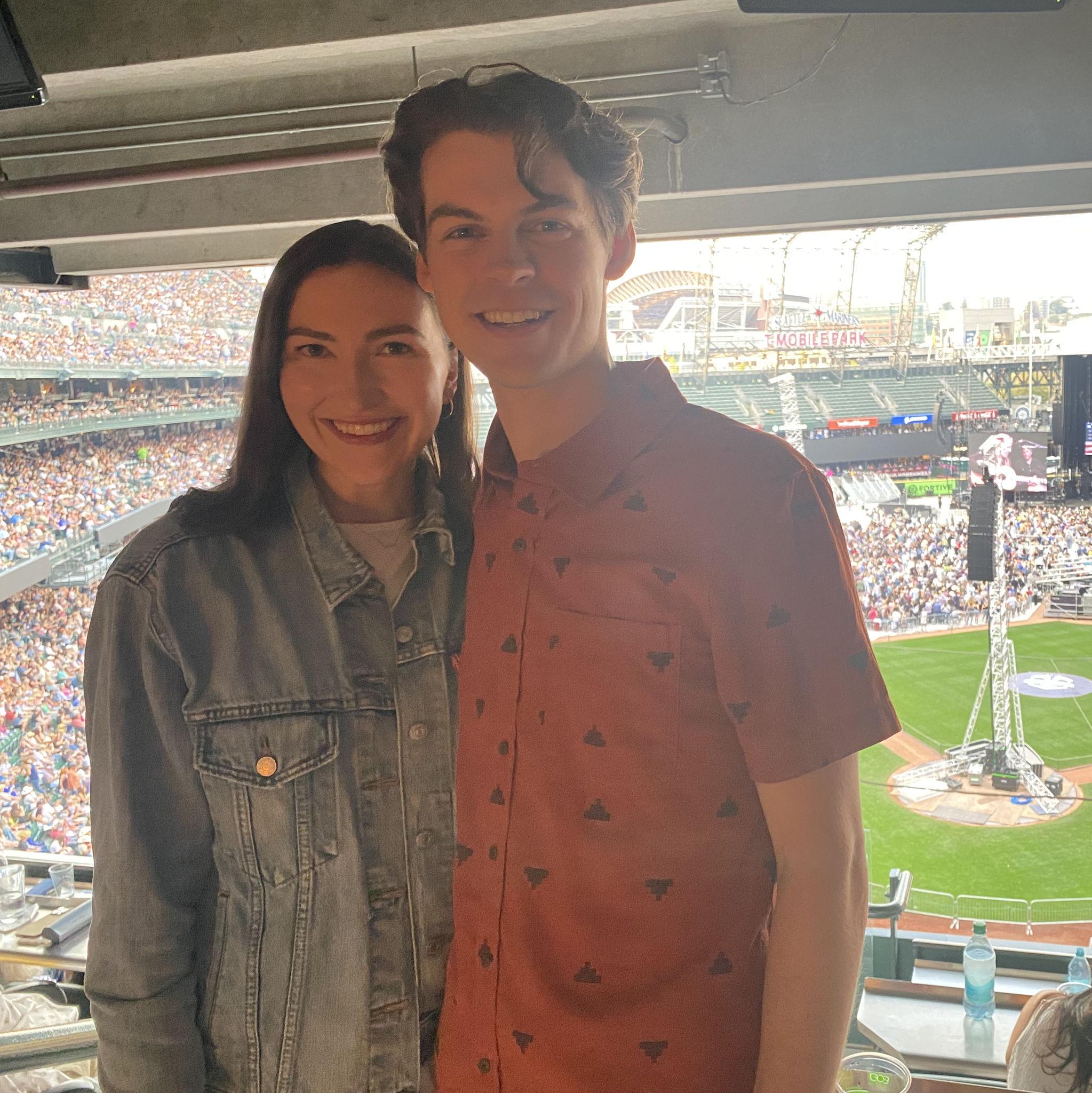 July 2024. Chris Stapleton concert! We love going to concerts together.