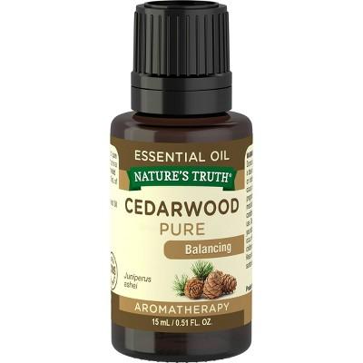 Nature's Truth Cedarwood Aromatherapy Essential Oil - 0.51 fl oz