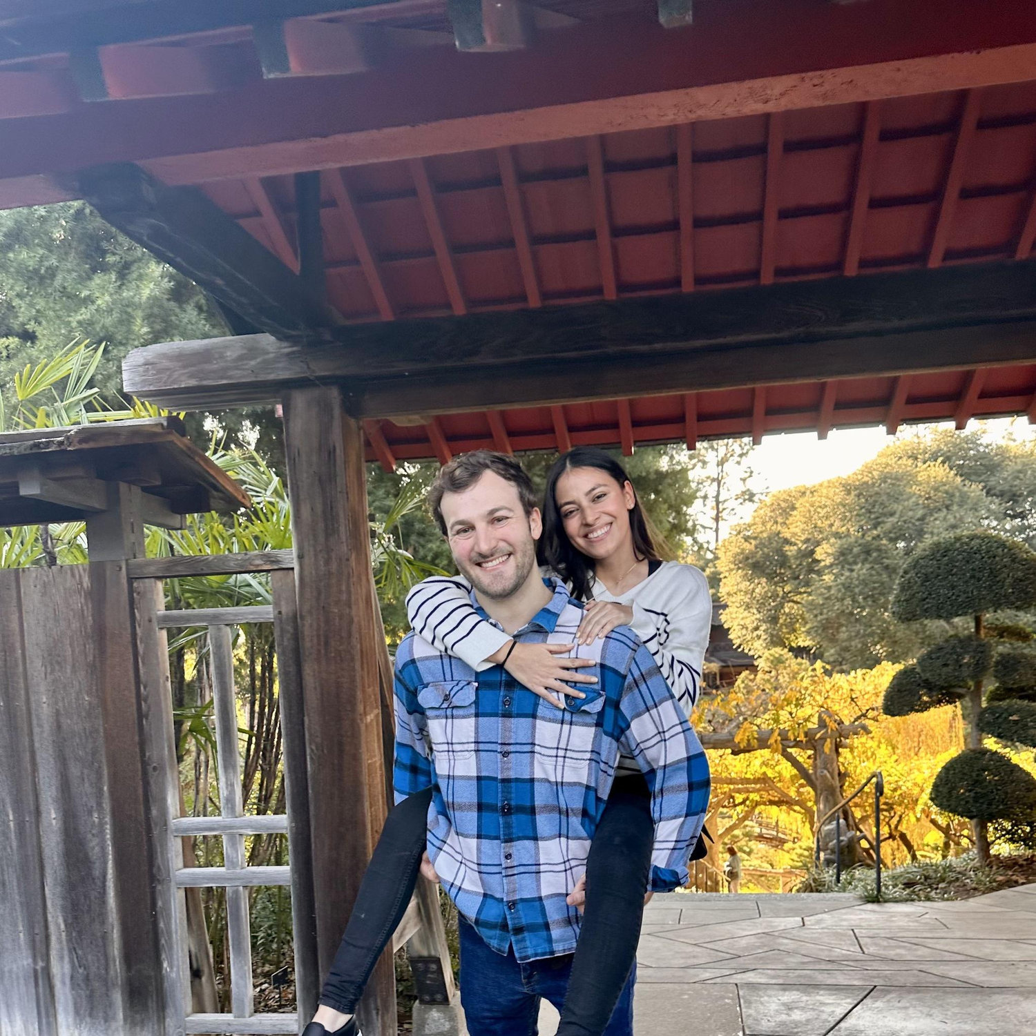 Our first picture together