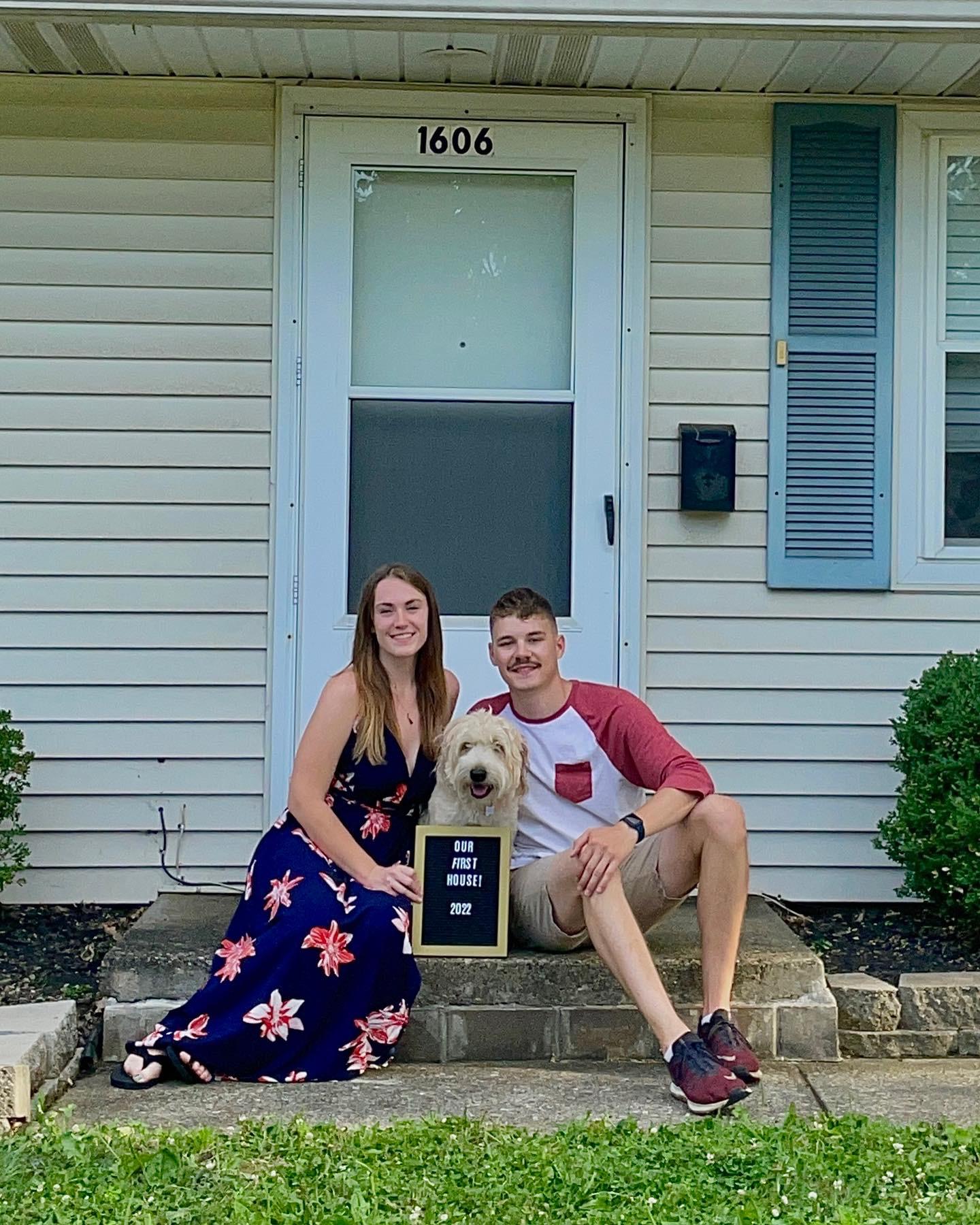 Our first house we bought together.