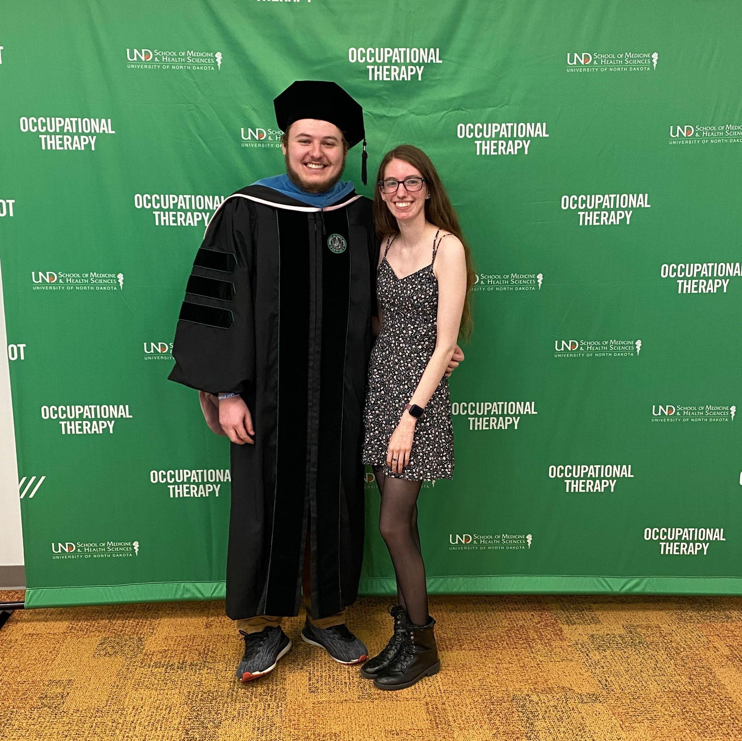 Austin's college graduation, 2023