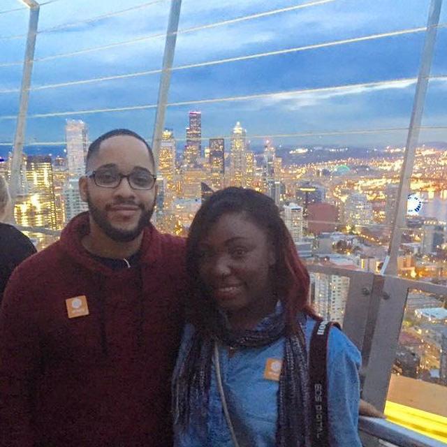 Our first time at the Seattle Space Needle - Seattle, WA
