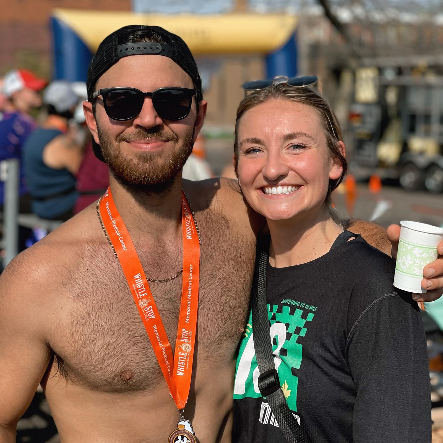He's a Marathon Finisher! - Ashland, WI - October 2021