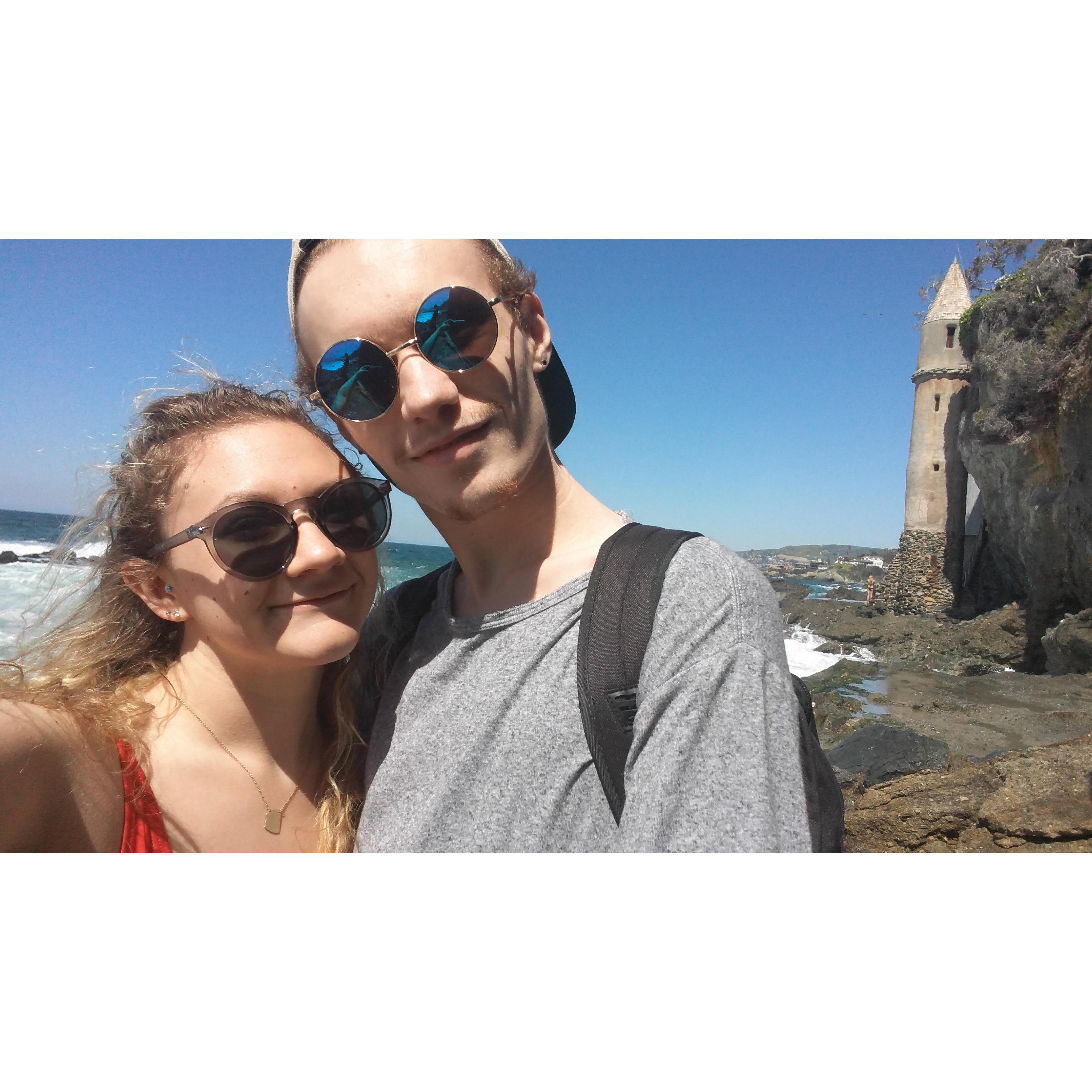 We always find something to explore. Our first trip to newport together!