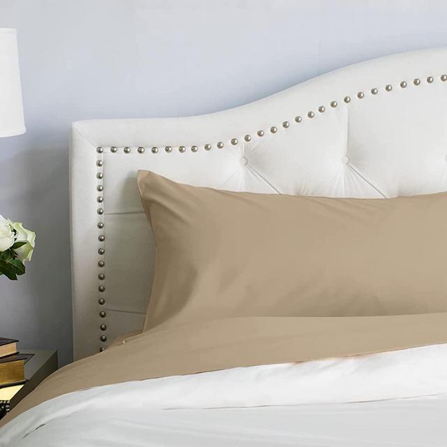 PeachSkinSheets Light Mocha 1500 Thread Count Sheet Set - Extra Soft Cooling Sheets for Hot Sleepers and Night Sweats - Regular King Size