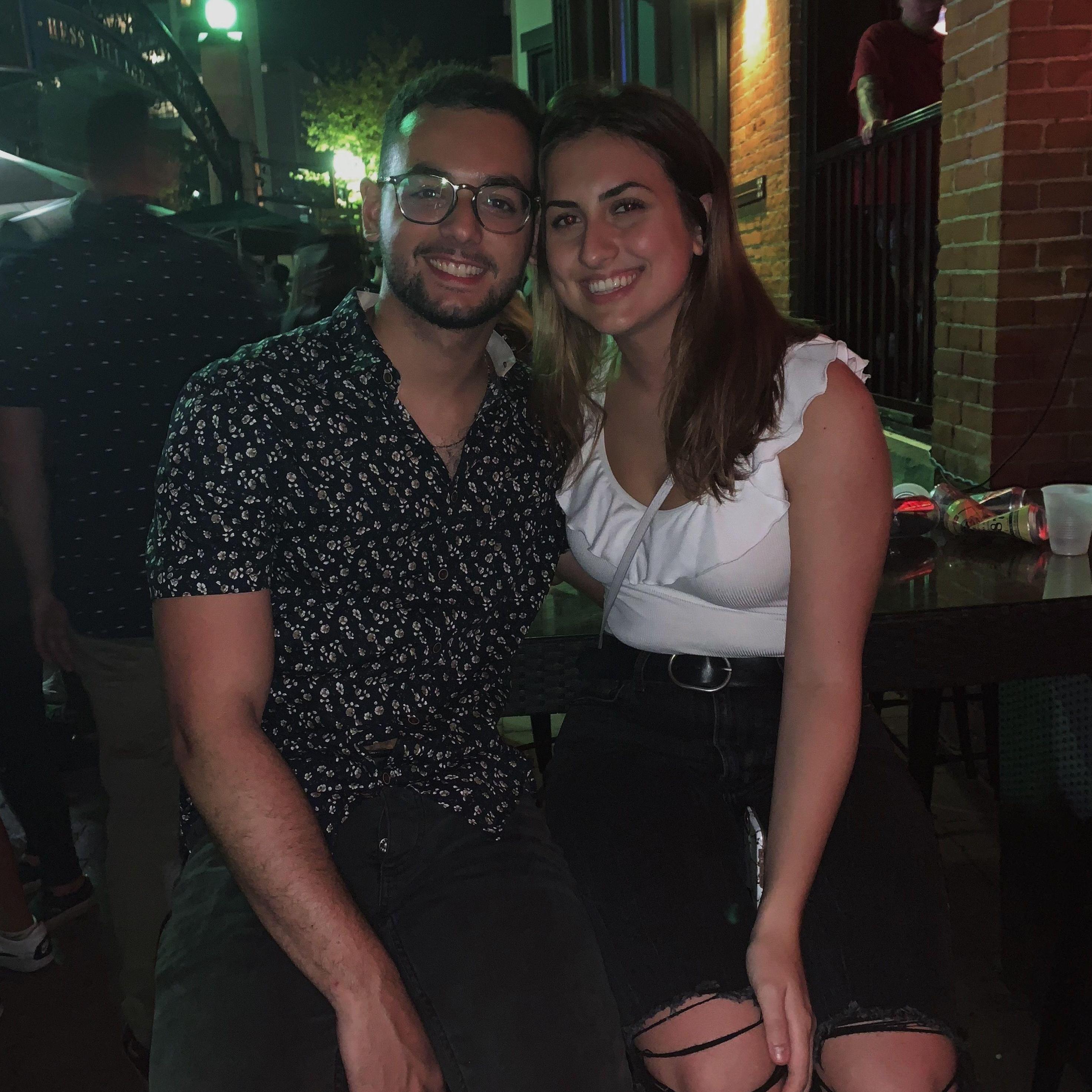 A night out in university, 2019