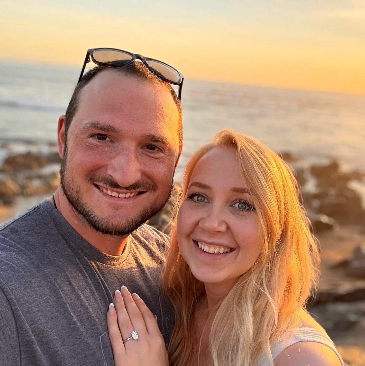 Jordan proposed and Elina said YES!!! in Porto, Portugal. April, 2025
