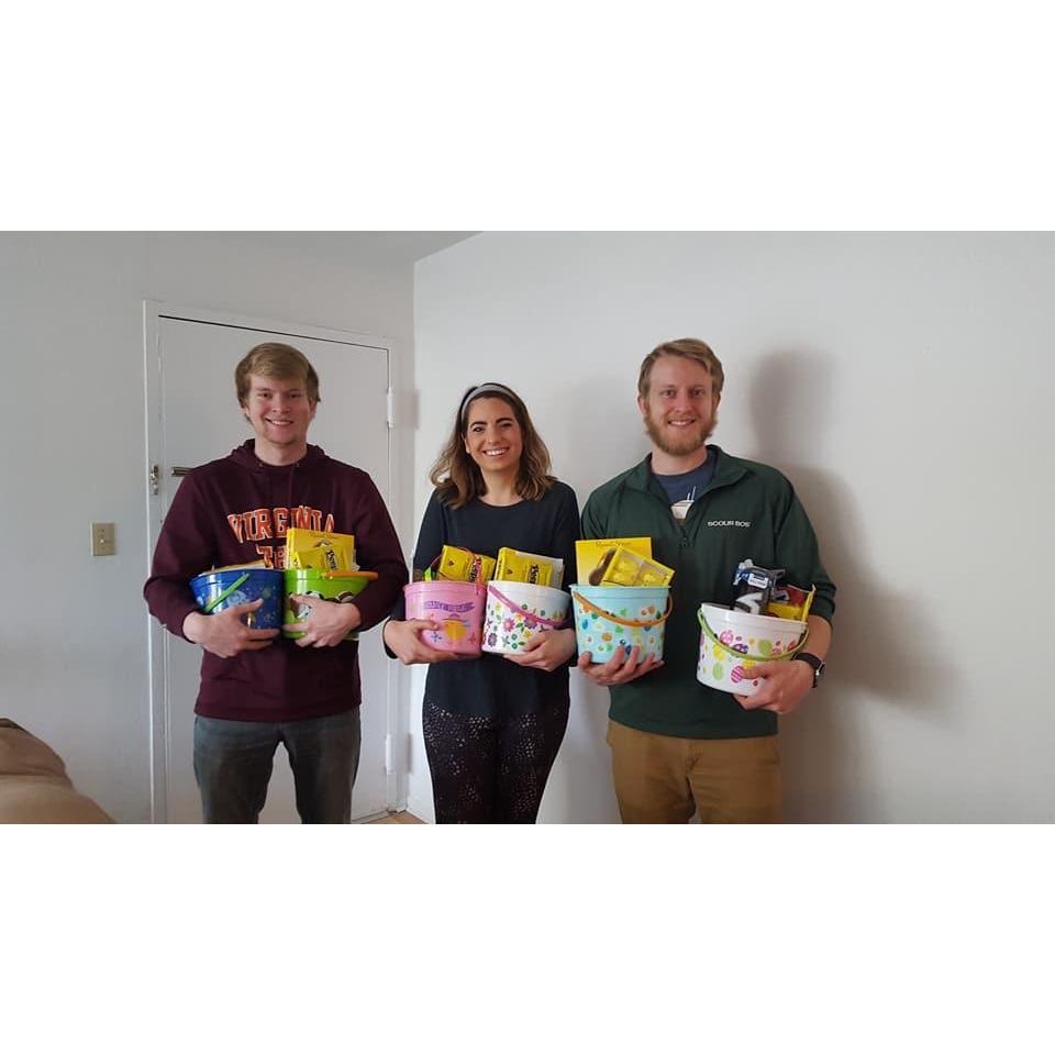Our second Easter celebrating in Blacksburg