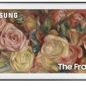 Samsung - 55” Class LS03D The Frame Series QLED 4K with Anti-Reflection and Slim Fit Wall Mount Included (2024)