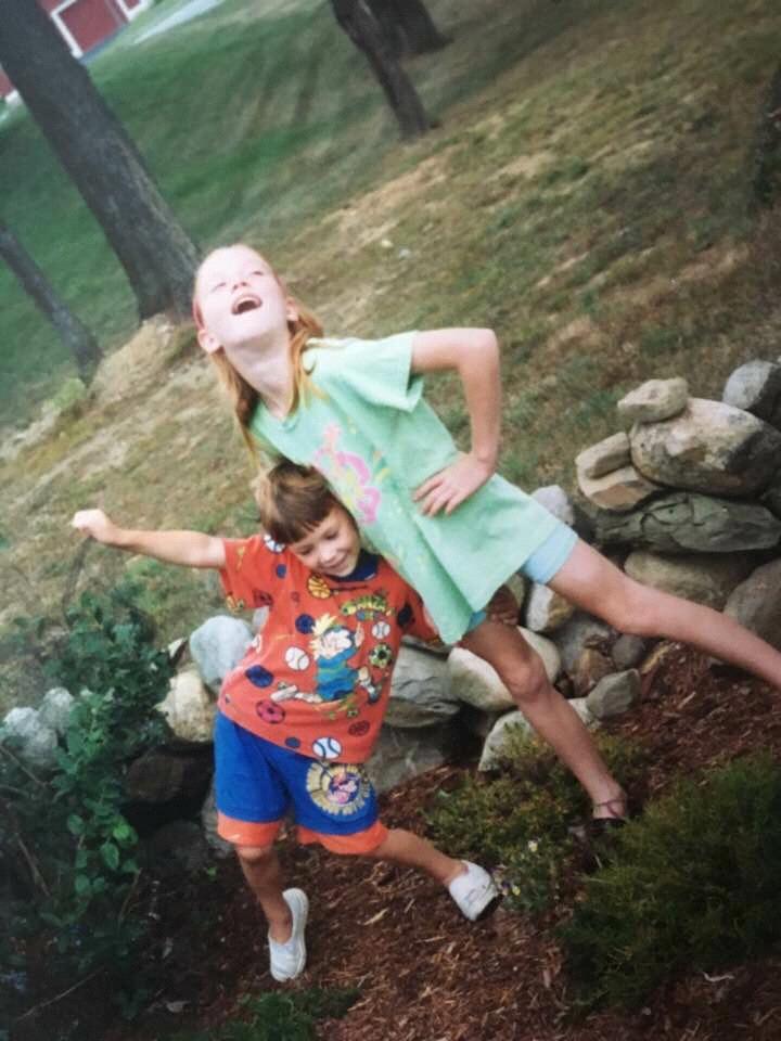 Throw back of Megan and Dylan.