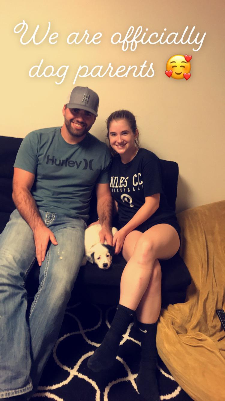 Officially puppy parents!