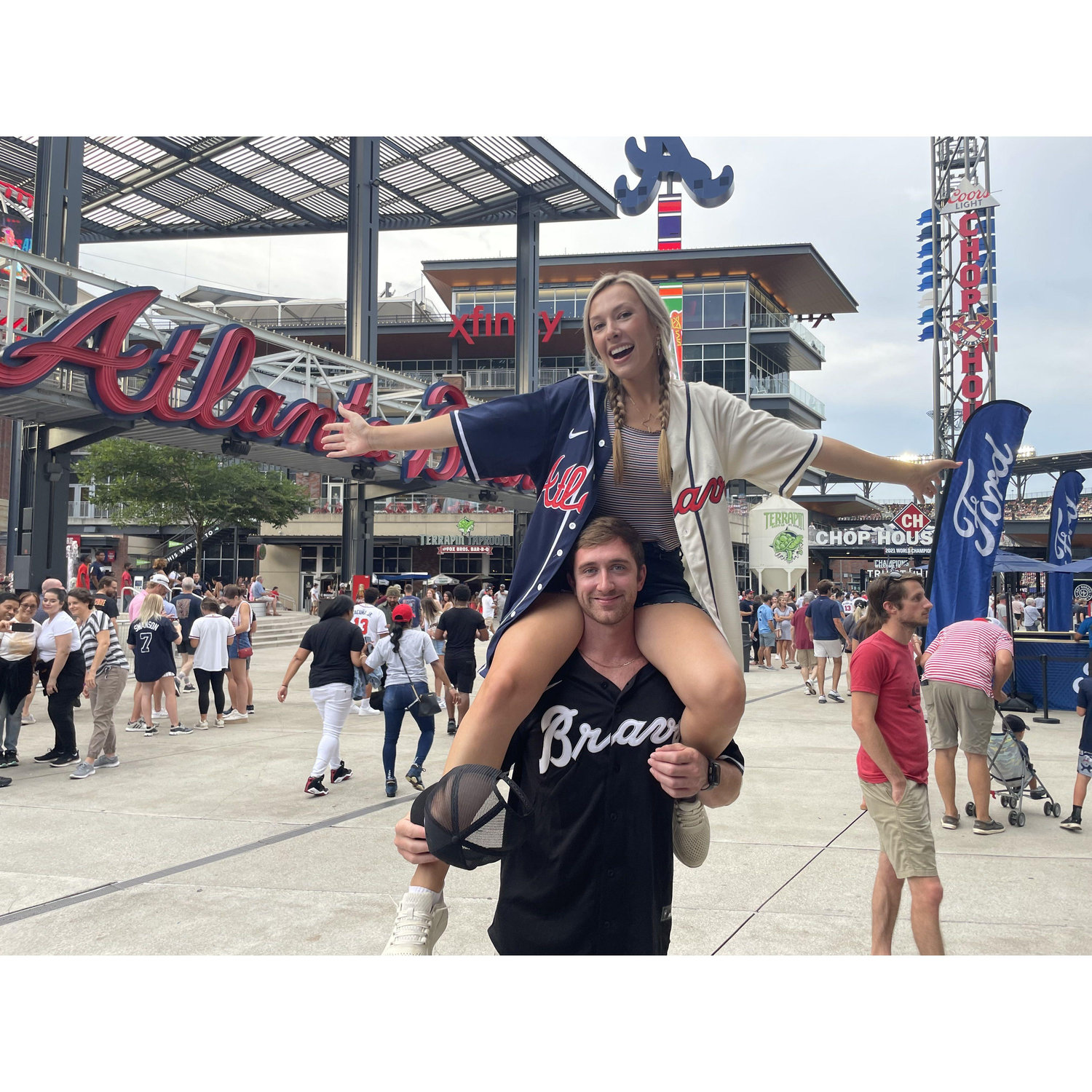 July 29, 2022- Our first Atlanta Braves game!