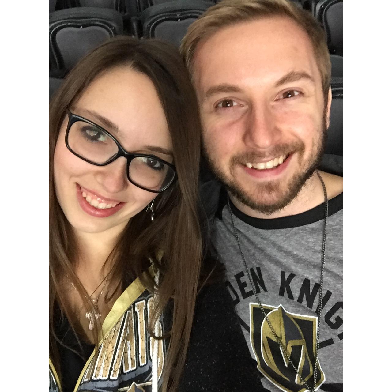 Taking Trevor to his first NHL game