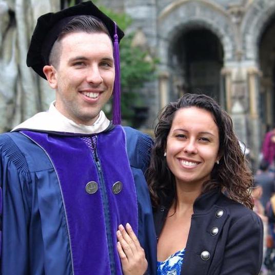 Nick's graduation from Georgetown Law - 2017.