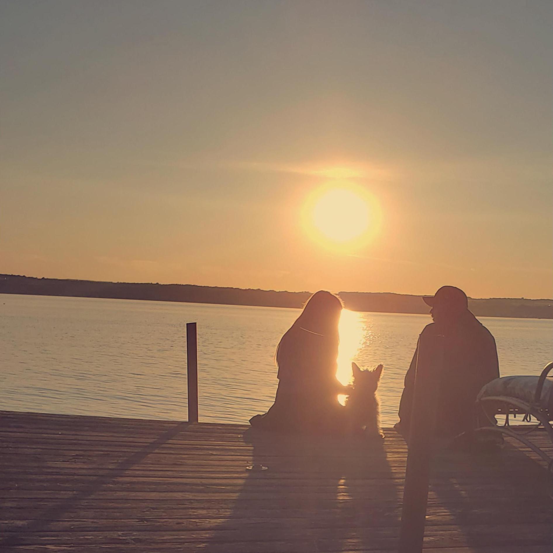 My brother, Dylan, took this photo of us at Seneca Lake, New York.
