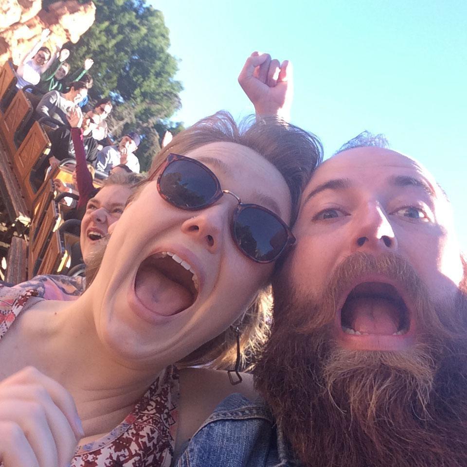 Disneyland- Thunder Mountain of course.