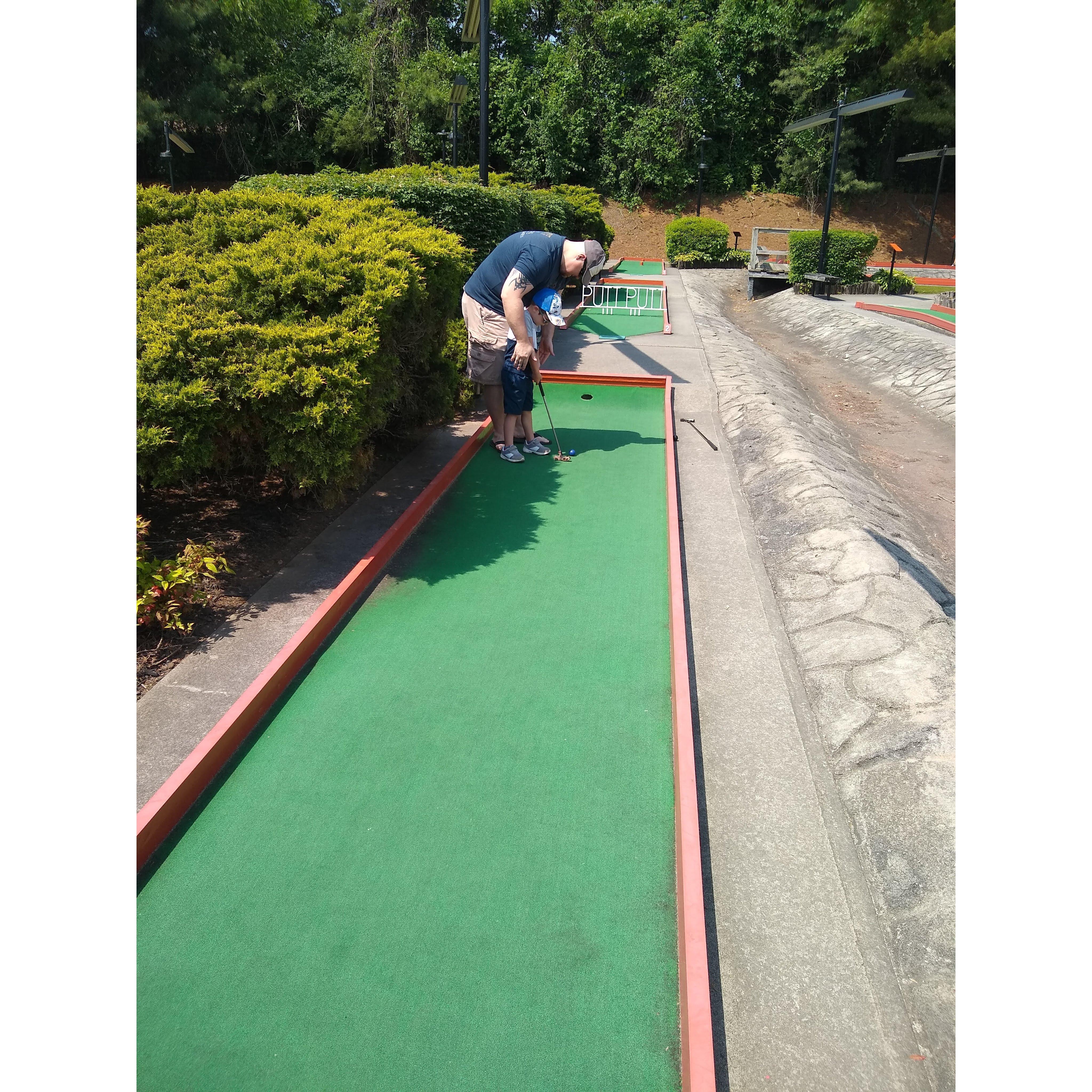 putt putt fun - May 2021