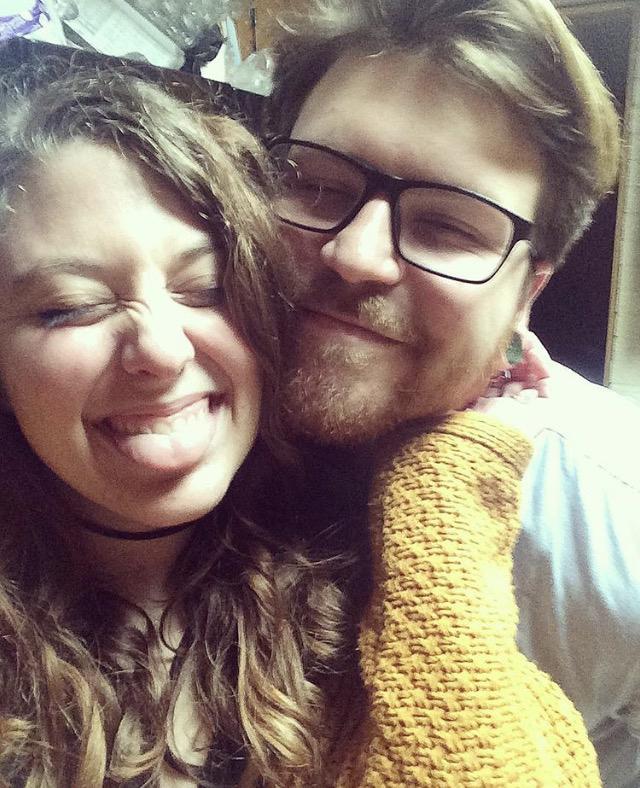 First photo together circa March 2016