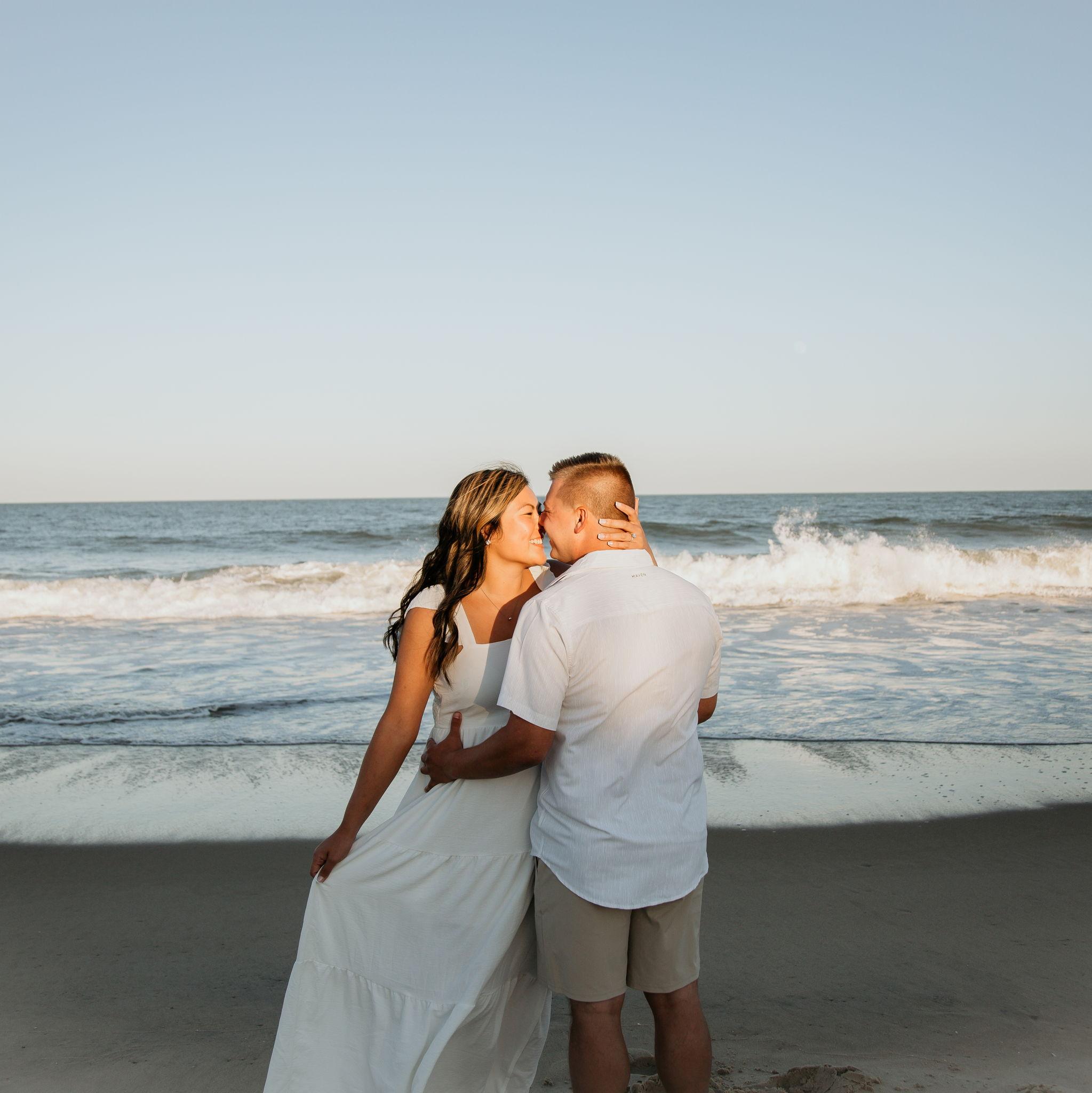 Engagement Session at Bethany Beach - LEA Photography