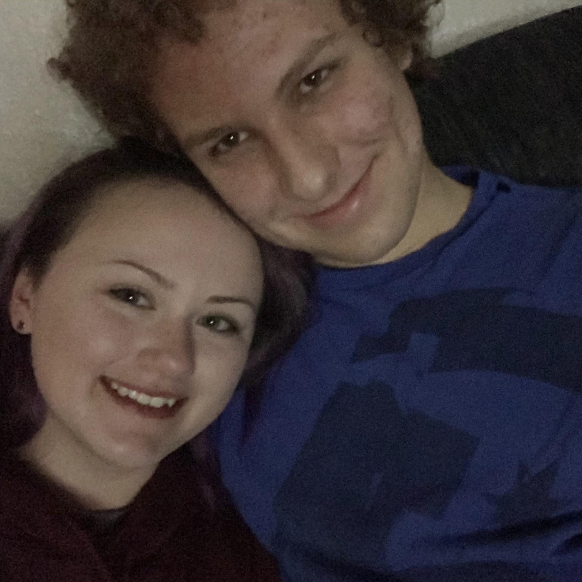 Our first ever picture with the 2 of us!