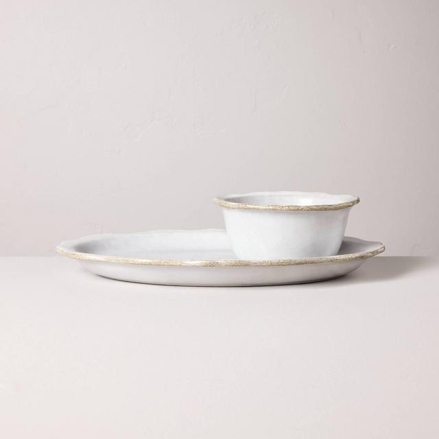 Carved Edge Soup and Sandwich Serving Set - Hearth & Hand™ with Magnolia