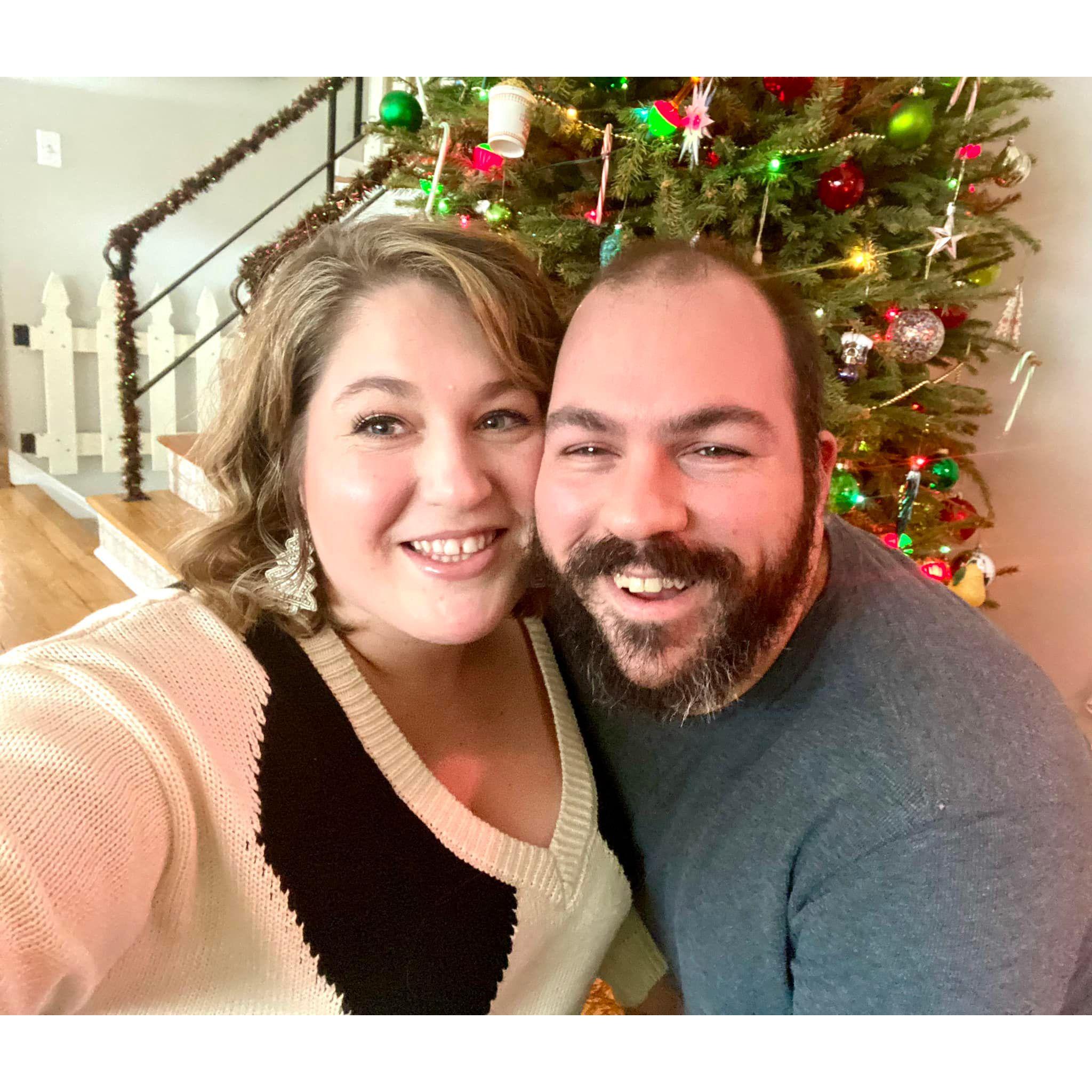 The first Christmas in our new home.