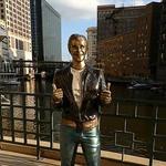 The “Bronze Fonz” / Milwaukee River Walk