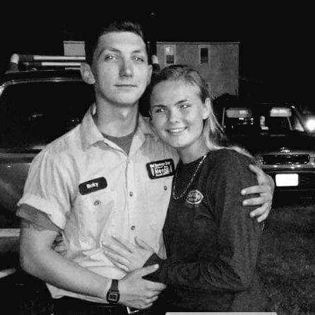 Emilie and Ricky's first picture 06/15/2017