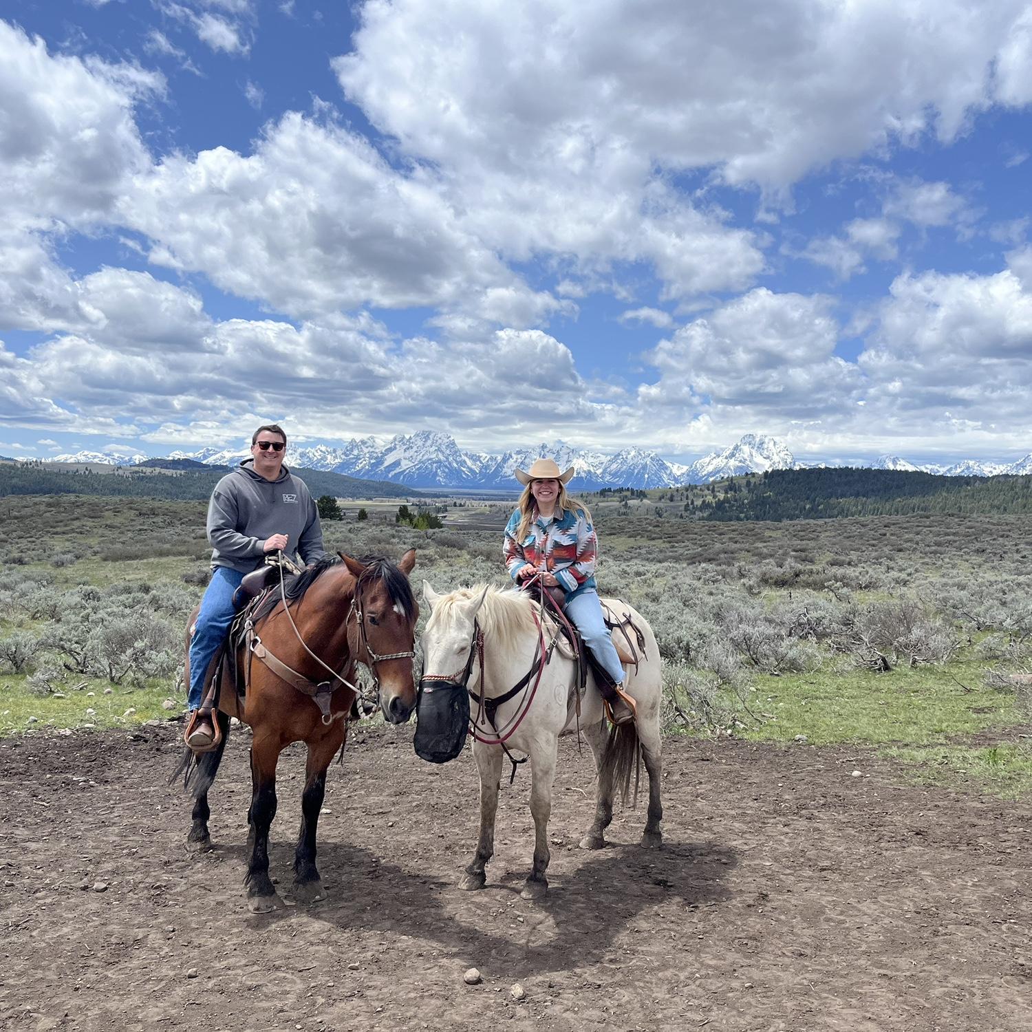 May 2024 | Horseback riding in Grand Teton National Park!