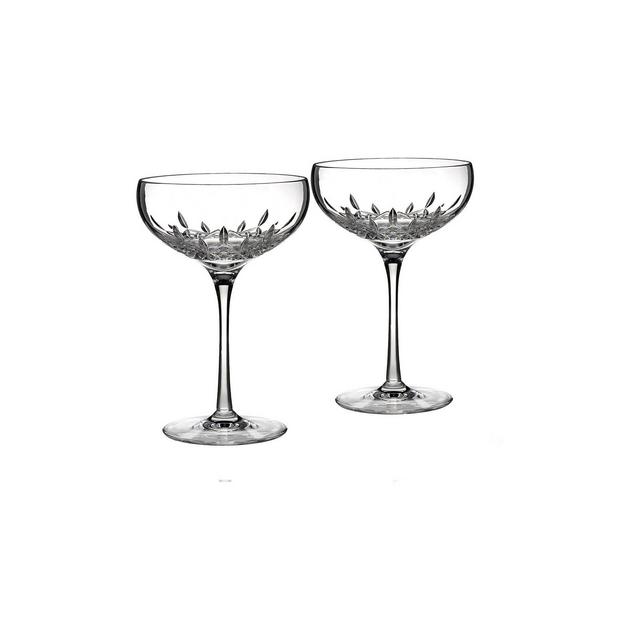 Lismore Essence 2 Piece Champagne Saucer, 7 Oz