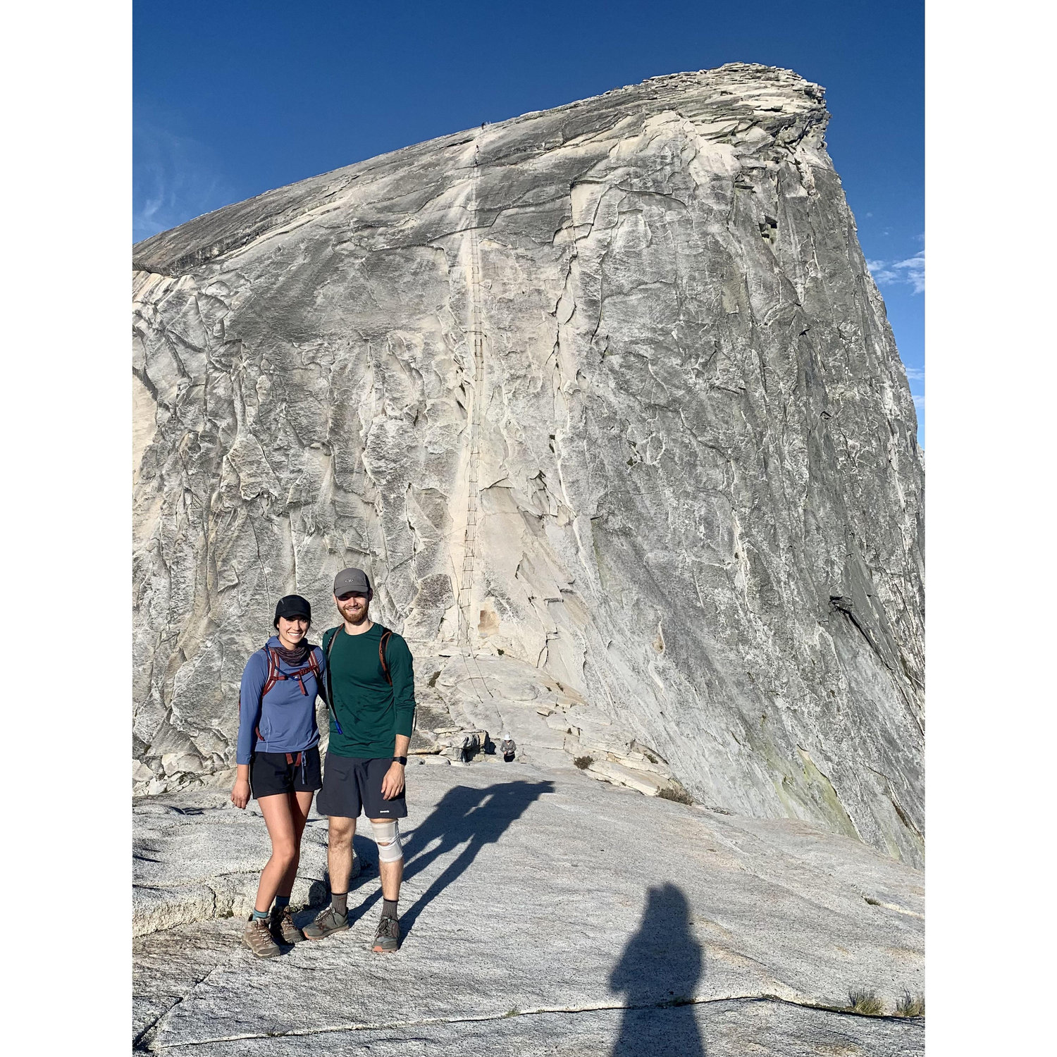 Right after climbing Half Dome in Yosemite—just before Madeline moved out to Phoenix to live with Dylan.