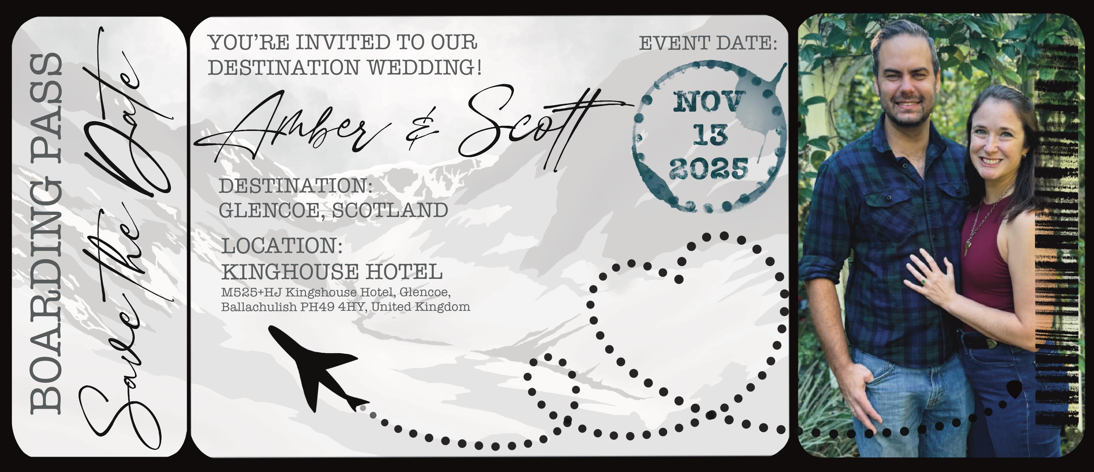 The Wedding Website of Amber Jozwiak and Scott Campbell