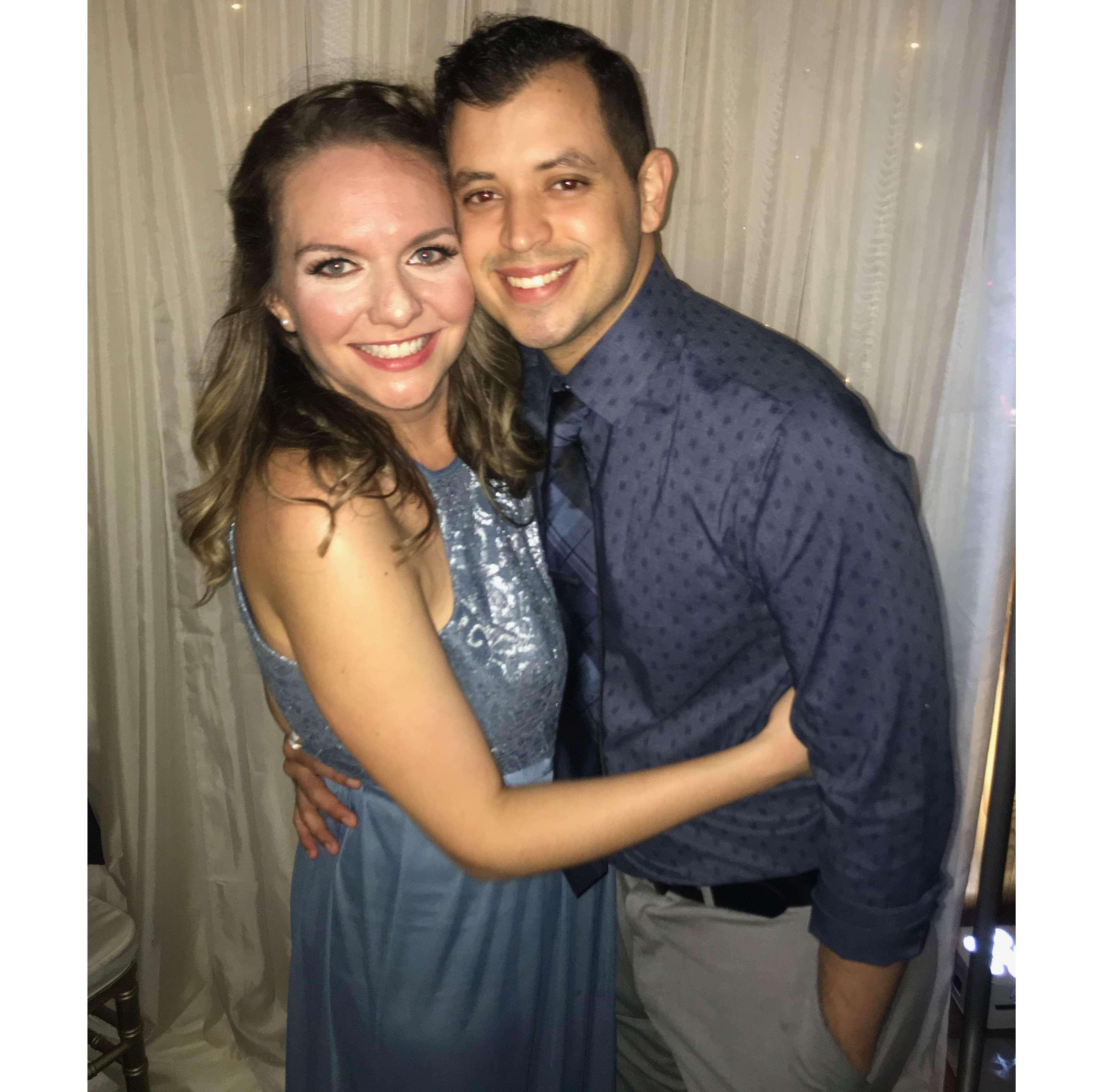 November 2018- Celebrating & dancing the night away at Amanda & Corey's wedding!