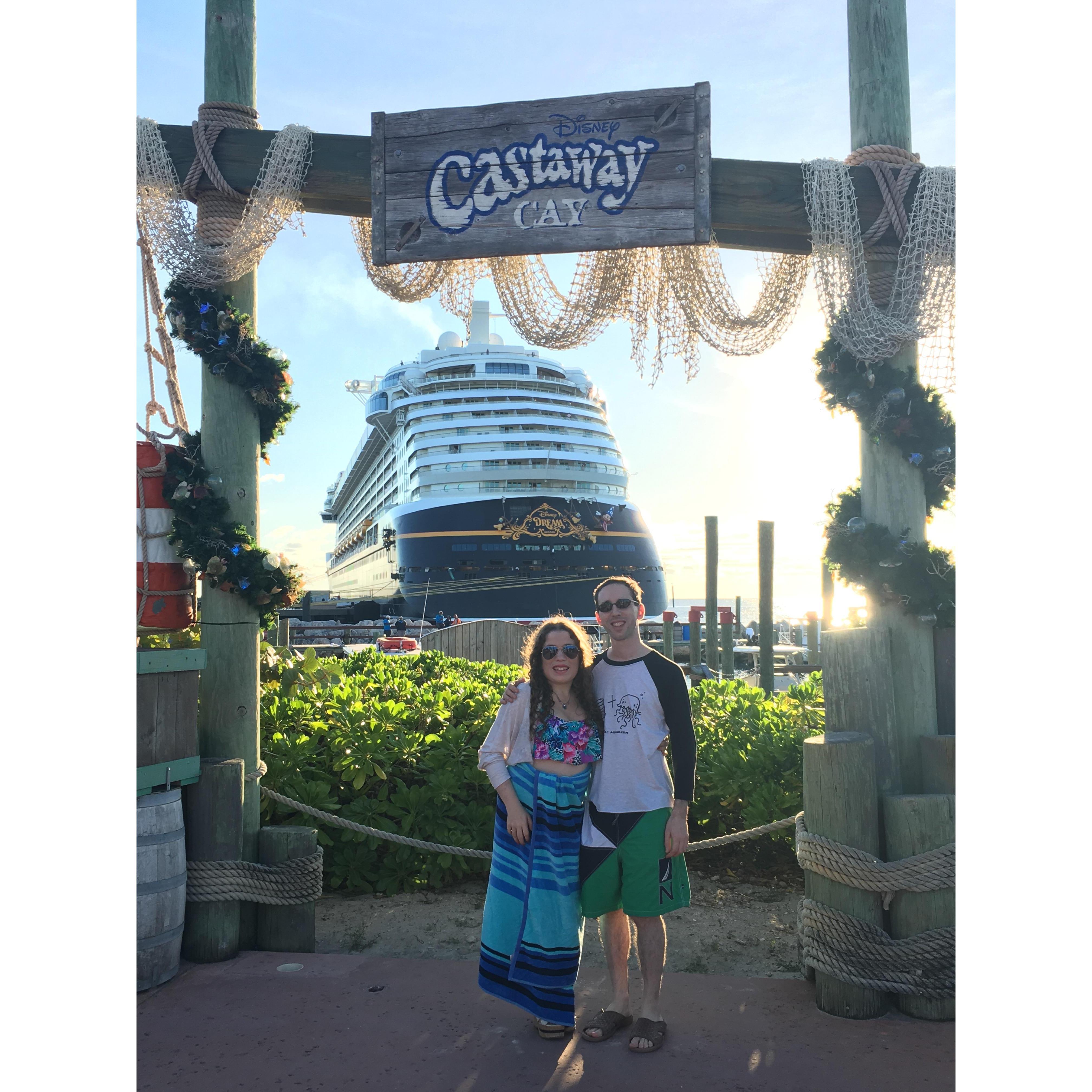 Our first Disney cruise! Enjoyed spending time at Castaway Cay.
December 18, 2018
