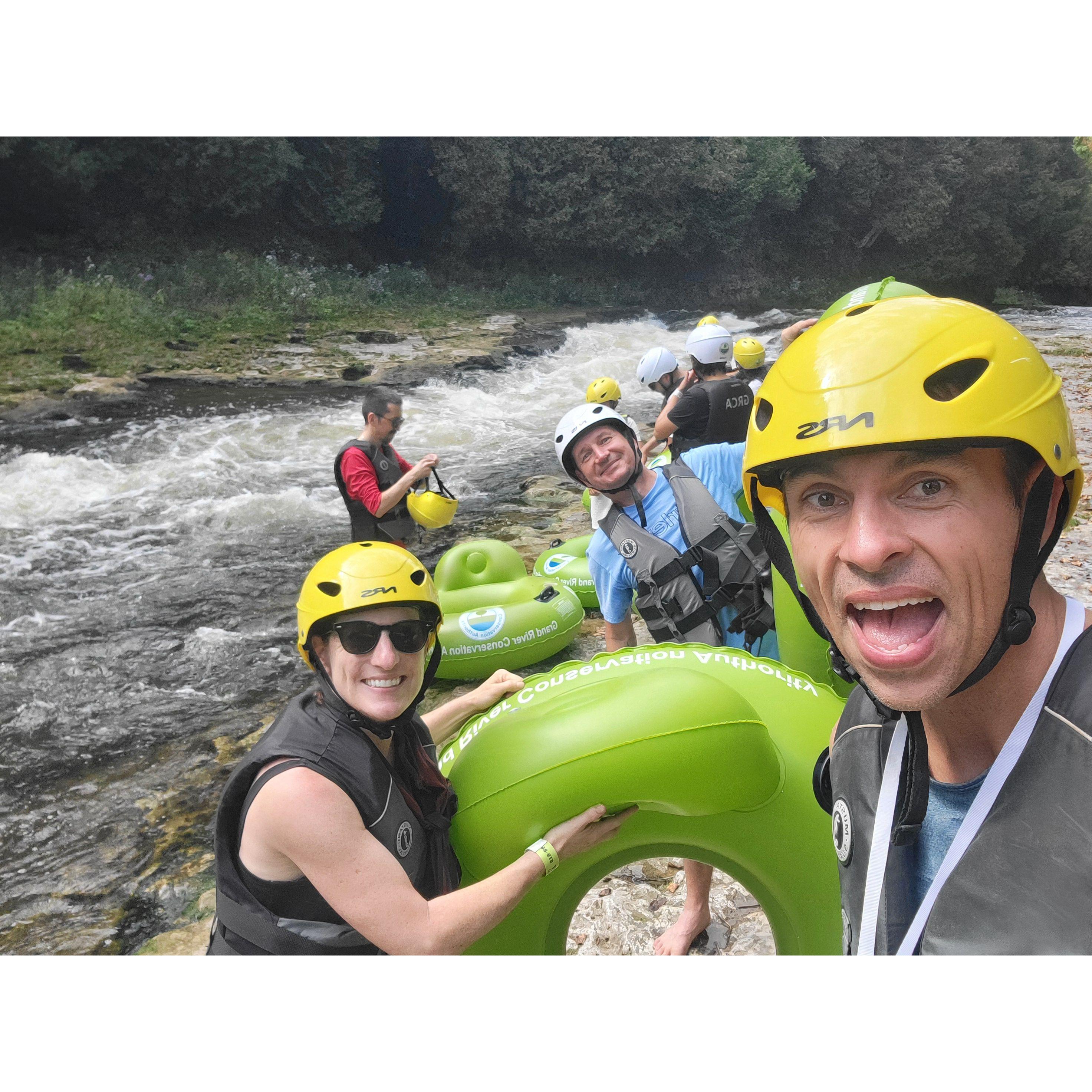 Tubing in Elora