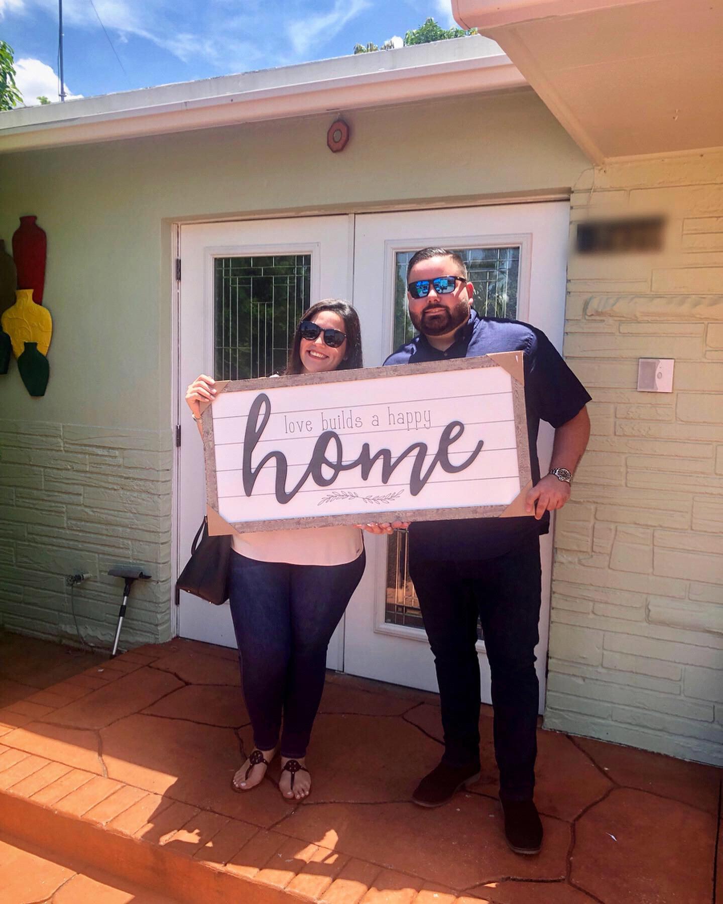 Our first home